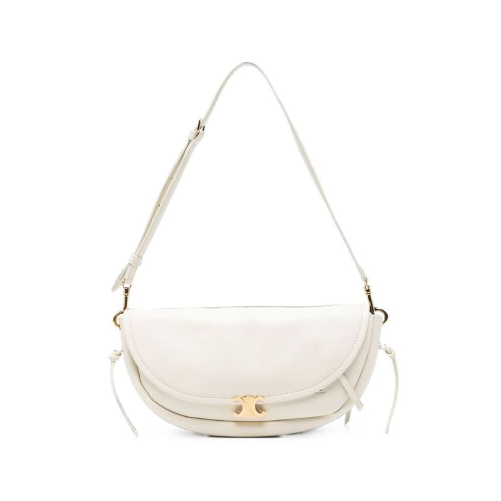 Celine Women Triomphe Small Leather Shoulder Bag